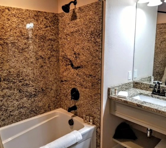 Superior Quadruple Suite with golf view