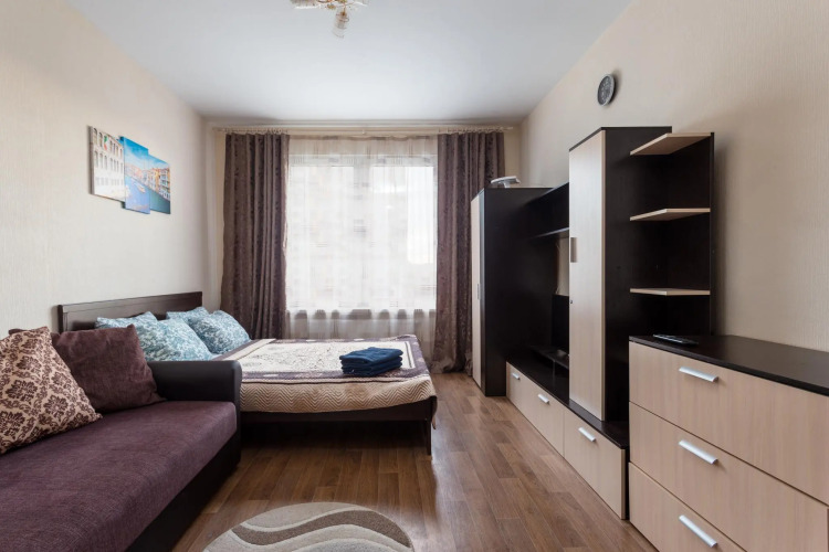 Фотография номера квартиры «Едем в Питер» - Апартаменты Глори Вью СОФИЯ на Южном шоссе, д.51/1