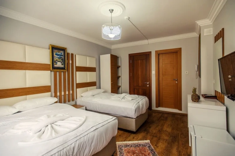 Standard Triple room with balcony and with city view