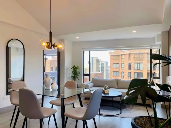 w Modern 2BR in Chapinero