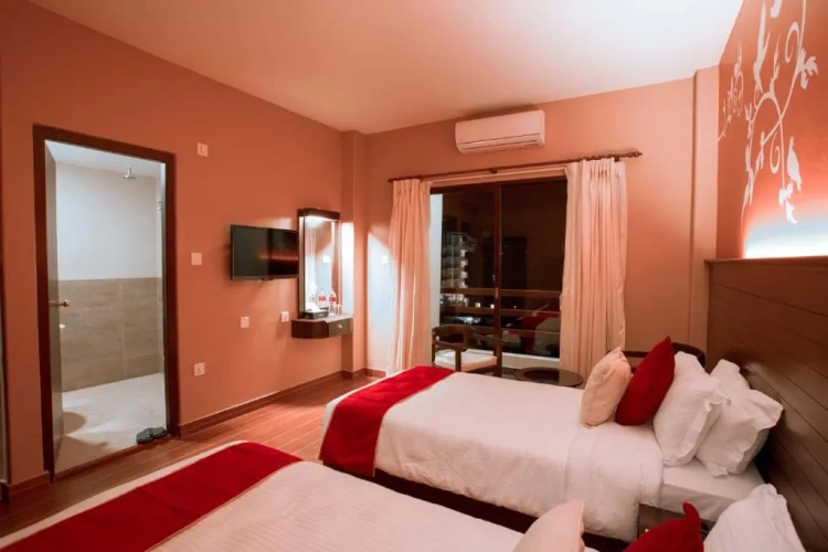 Deluxe Triple room with mountain view