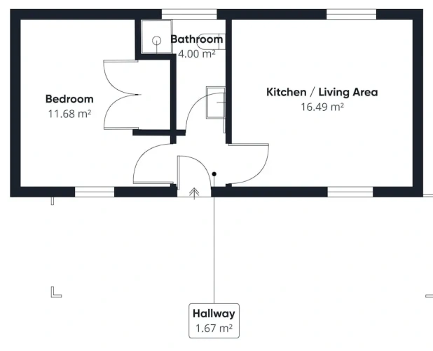 1 Bedroom Cottage