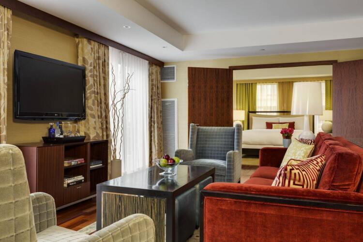 Battery Wharf Hotel, Boston Waterfront Over view