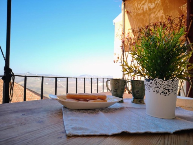Apartment with balcony