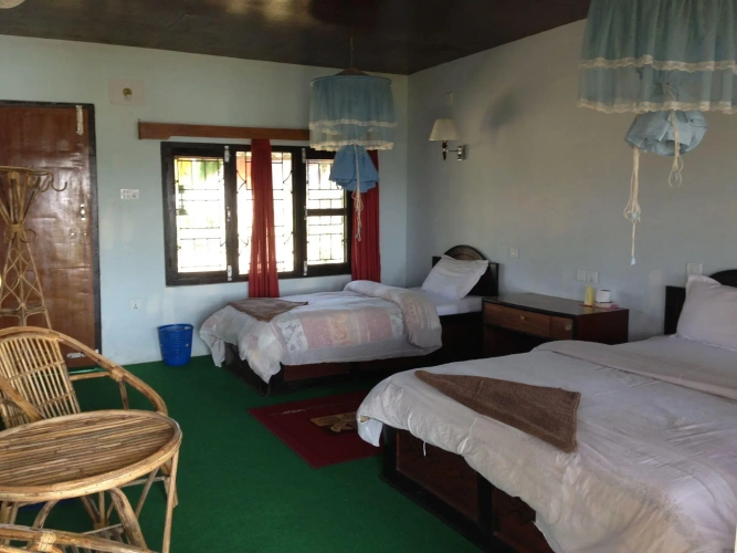 Standard Double room with balcony and with view