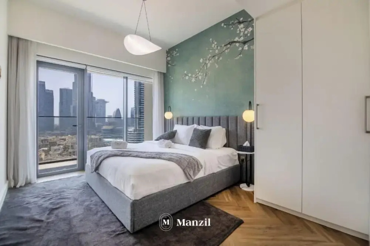 Manzil-2BR with full Burj Khalifa View