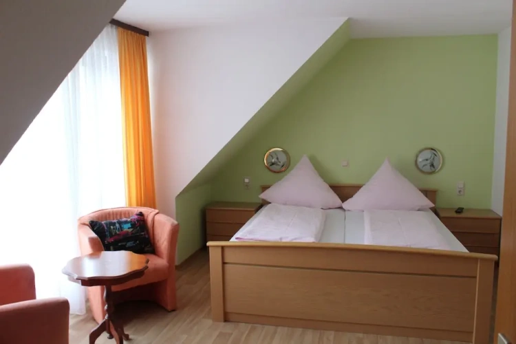 Standard Double room with balcony and with view
