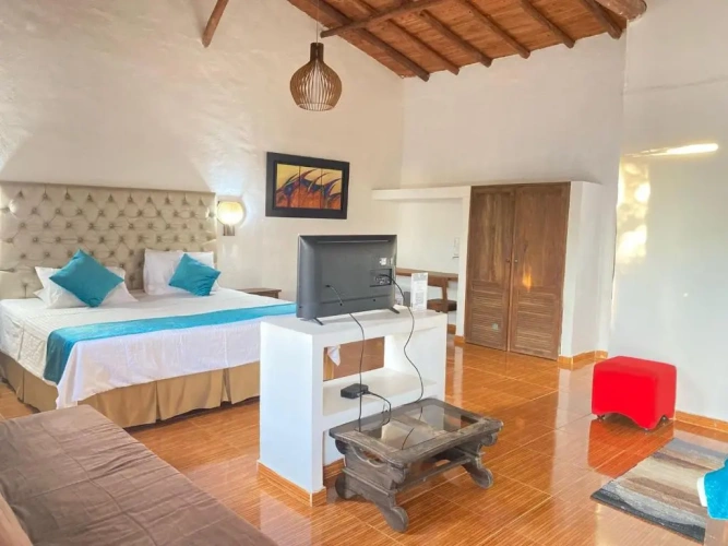 Suite with balcony and with view