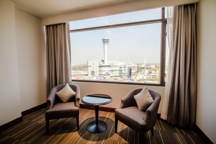Deluxe Double room with city view