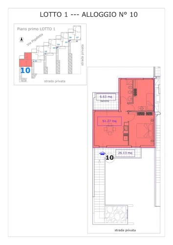 1 Bedroom Double Apartment