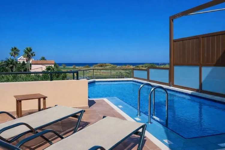 2 Bedrooms Superior Villa with balcony and with sea view