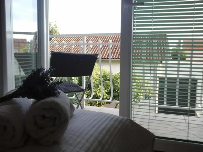 Studio with balcony and with view