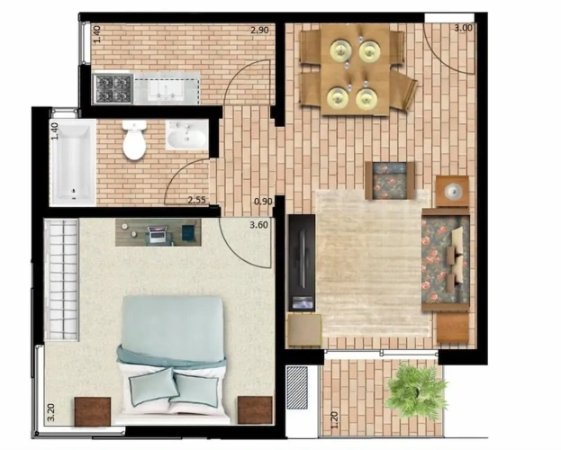 Standard Double Apartment