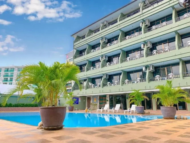 Deluxe Twin room with balcony and with view