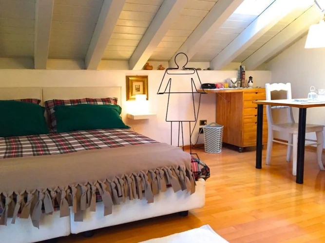 Standard Triple room with balcony and with garden view