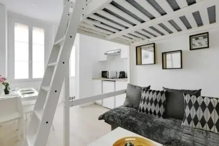 Magnifique Studio 1BR/4P - Guy Moquet / Brochant
