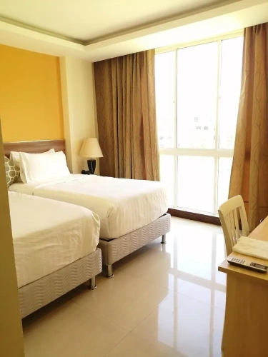 Deluxe Twin room with city view