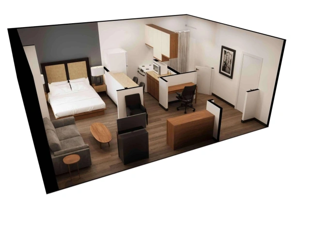 Guest rooms