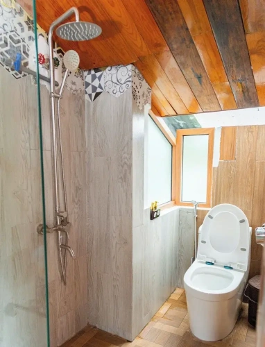 Standard Double room with balcony and with land view