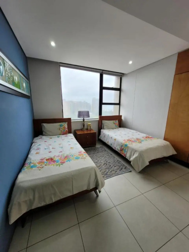 Accommodation Front - Exquisite 6 Sleeper Apartment with Ocean Views