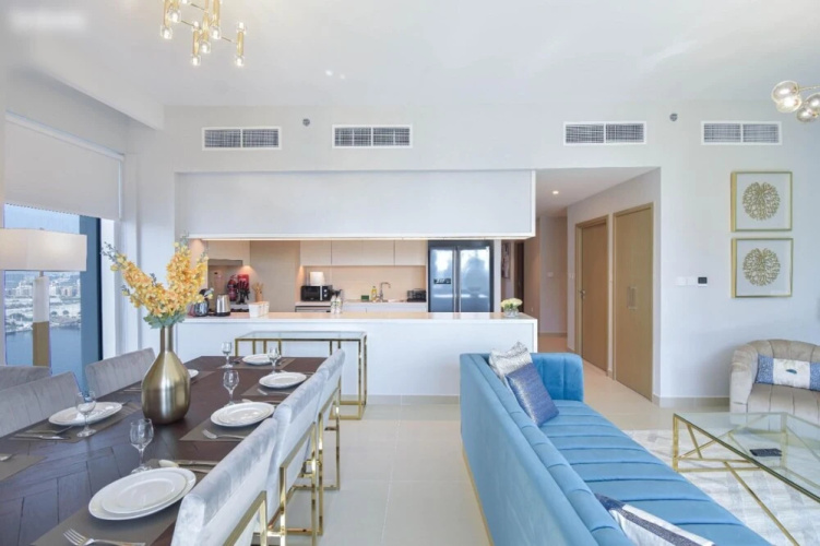 Executive 3BR Apt Creek Harbour