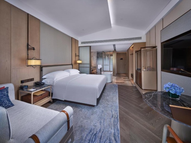 Deluxe Double room with balcony and with garden view
