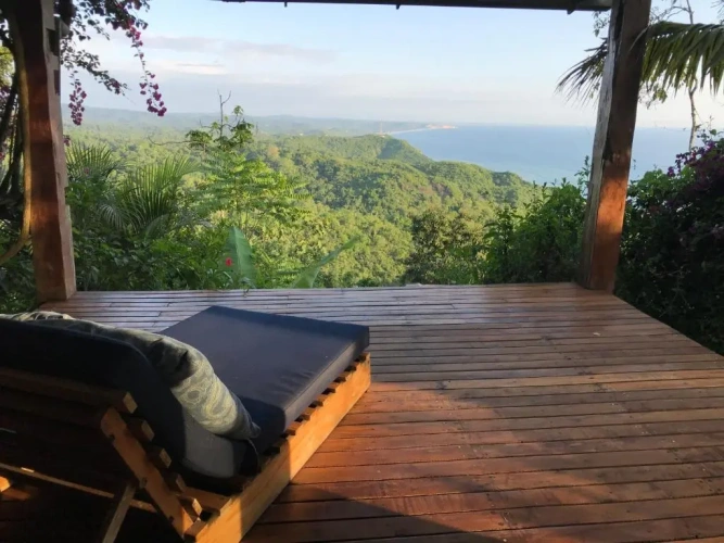 Apartment with balcony and with view