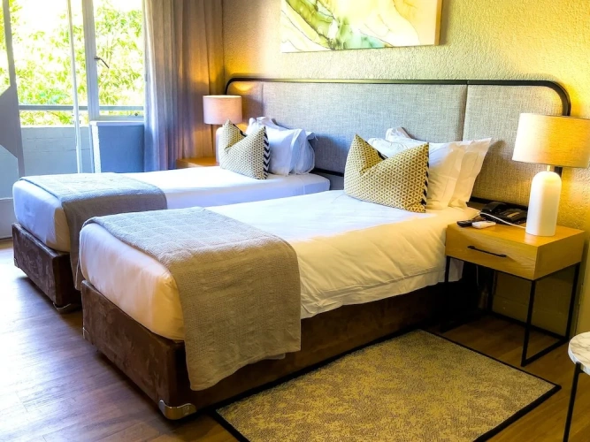 Deluxe Twin room with garden view