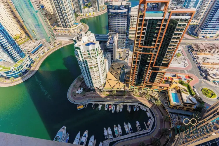 Stylish 1BR unit Address Marina