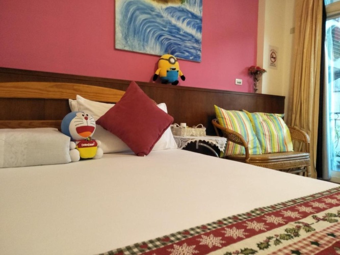 Economy Quadruple room with balcony