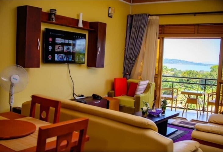 Premium Double Apartment with balcony and with lake view