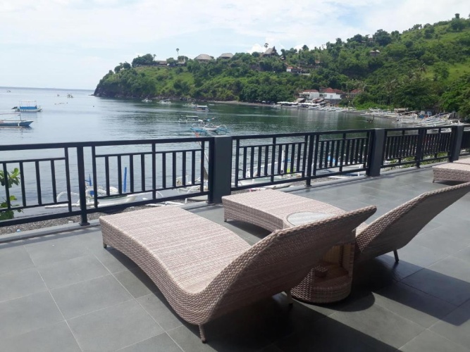 Standard Double room with balcony and with sea view