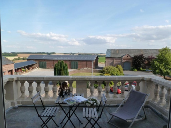 Standard Triple room with balcony and with view