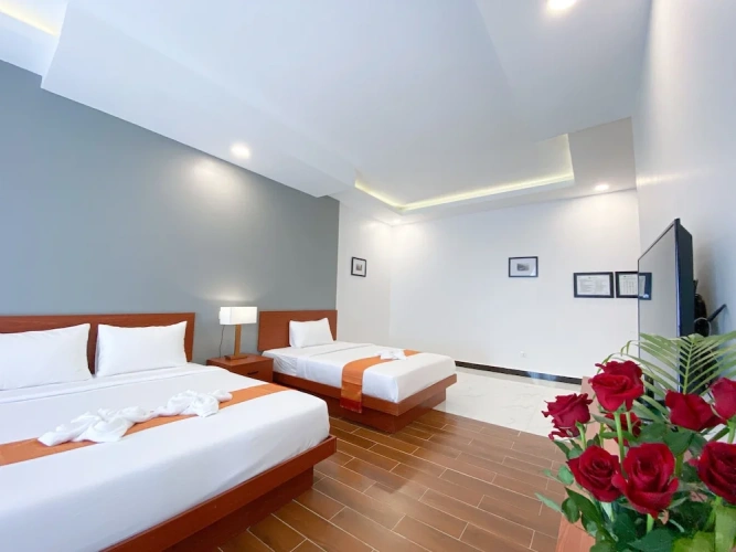 2 Bedrooms Deluxe Twin room with city view