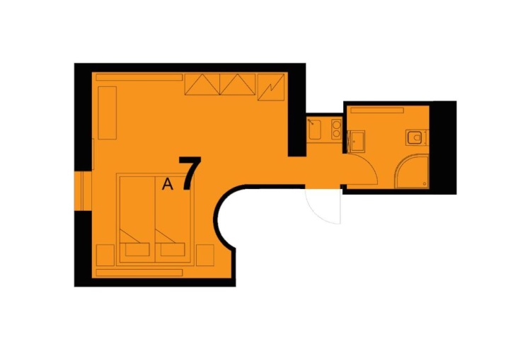 Standard Double Attic room
