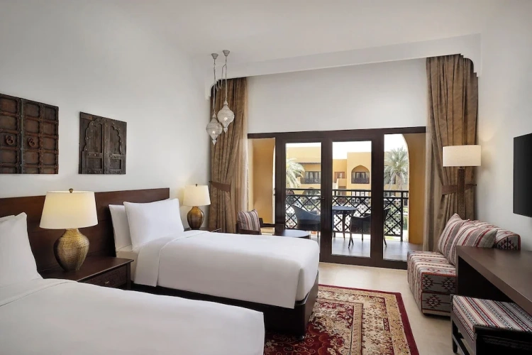 Deluxe Twin room with balcony and with view