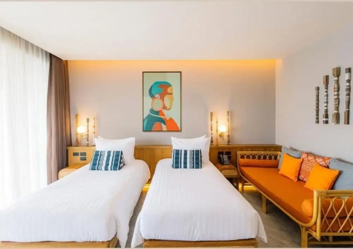 Deluxe Twin room with sea view