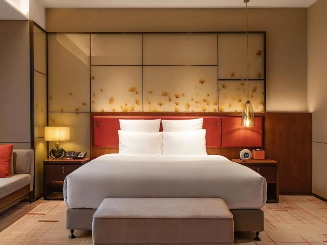 Deluxe Double Club room with river view