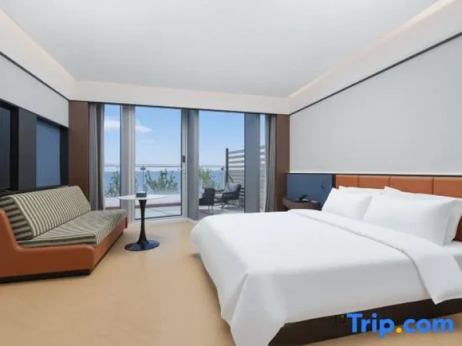 Standard Double room with balcony and with sea view
