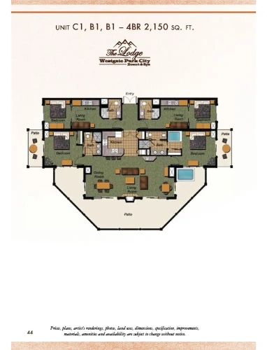 4 Bedrooms Presidential room with balcony