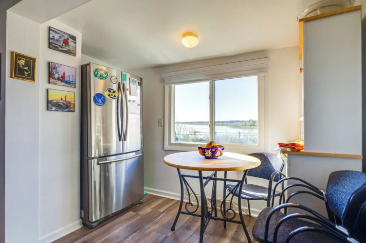 Deck w/ Views: Lakeside Spring Lake Cottage