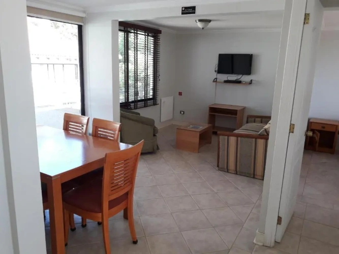 Apartment with balcony and with view