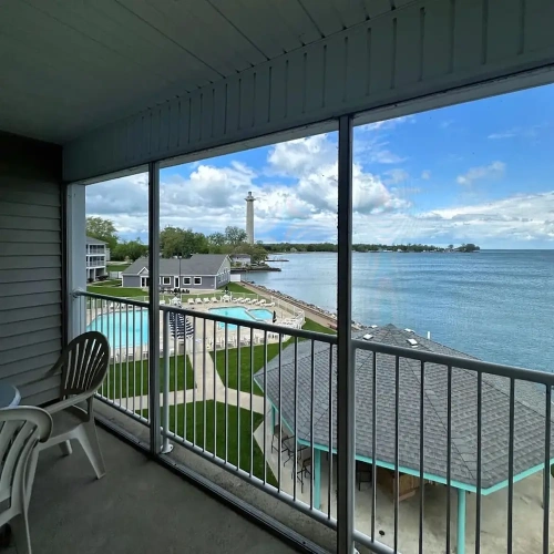 Double Suite with balcony and with lake view