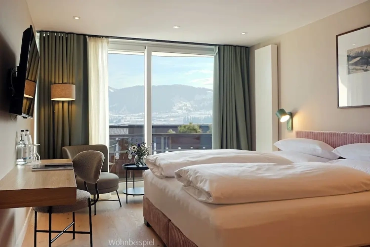 Comfort Double room with balcony and with mountain view