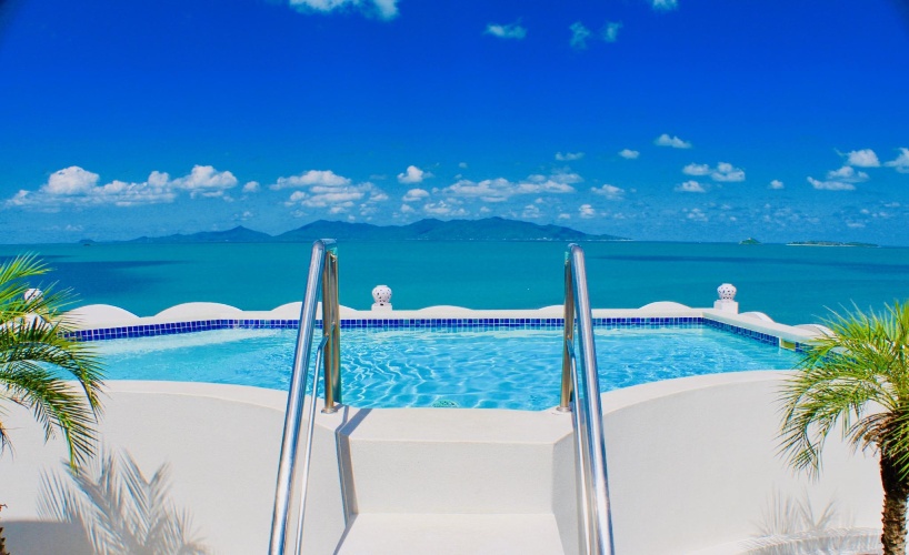 Standard Double room with balcony and with land view