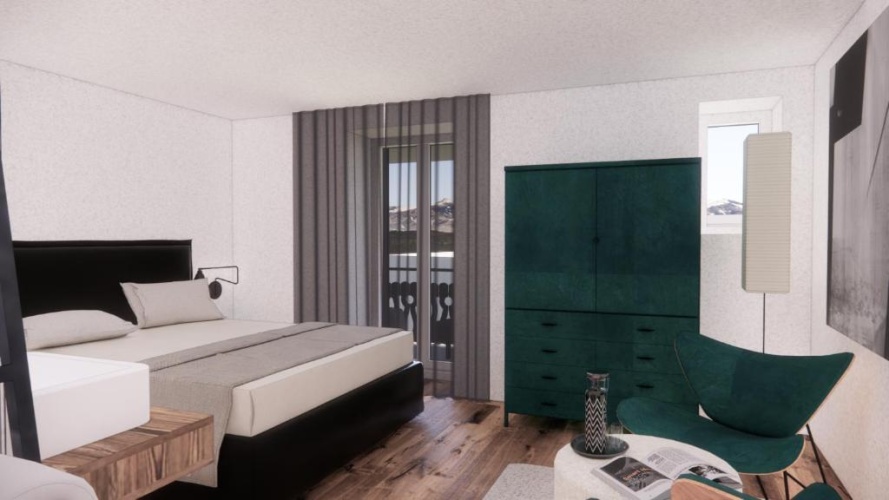 Deluxe Double room with balcony