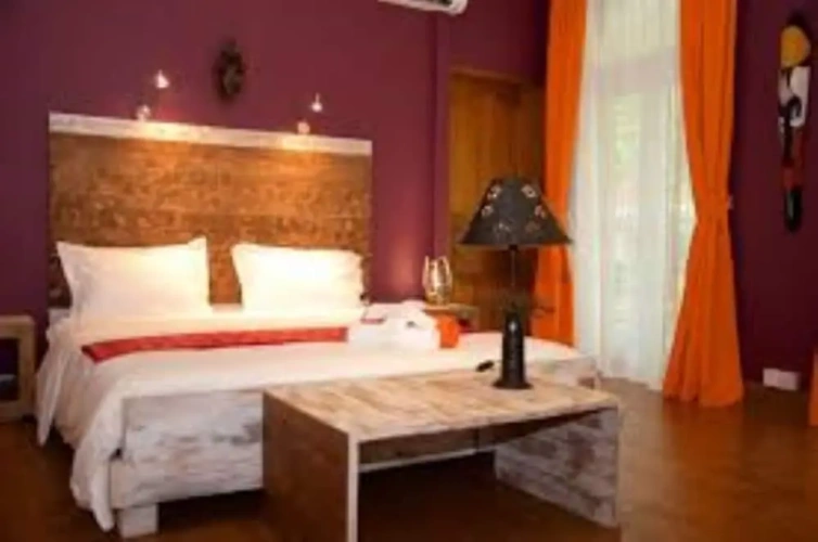 Family Suite with balcony and with garden view