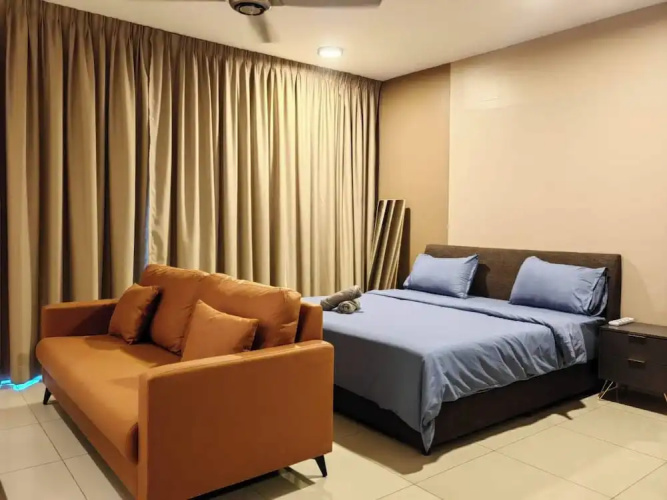 Cozy Studio in Shah Alam With Mountain View