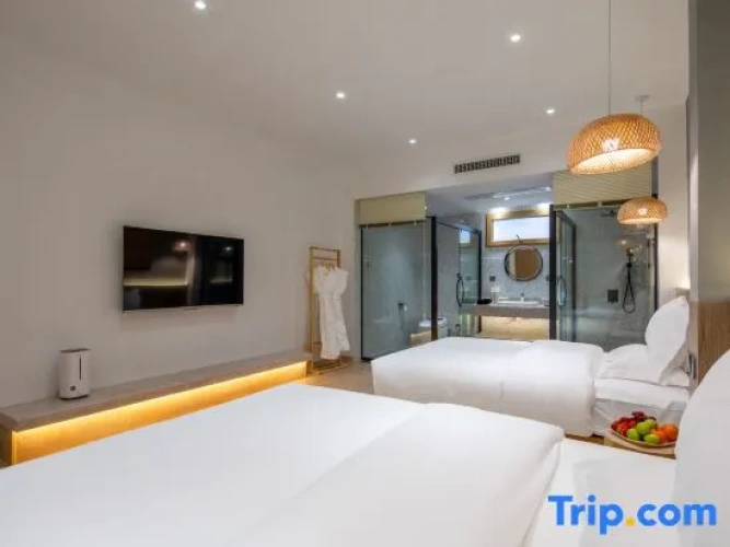 Standard Twin room with courtyard view