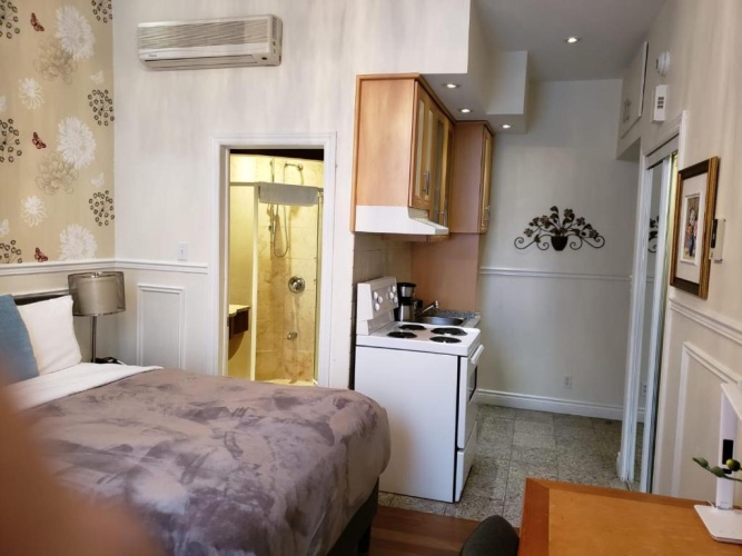 Double Studio with balcony and with view